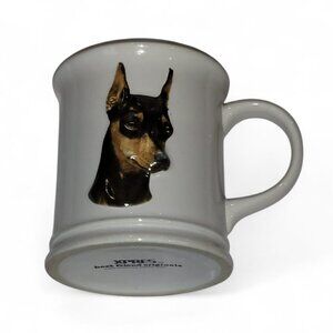 Miniature Pinscher Vintage Mug Ceramic Cup Xpres Barbara Augello
